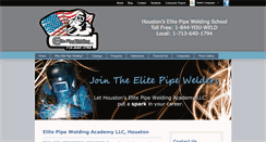 Desktop Screenshot of elitepipeweldingacademy.com